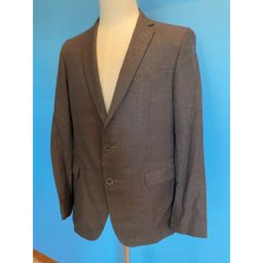 Beautiful SAND COPENHAGEN Men's Blazer Jacket 100% Wool Lined 40 US 50 EUR GRAY